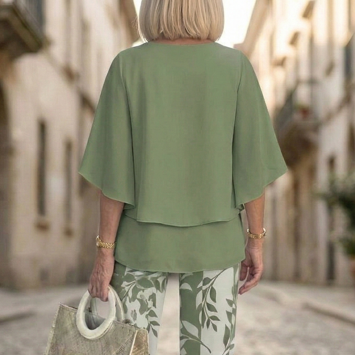 Two Piece Pant Set Loose Fit Women