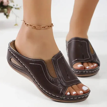 Comfortable Women's Supportive Wedge Sandals