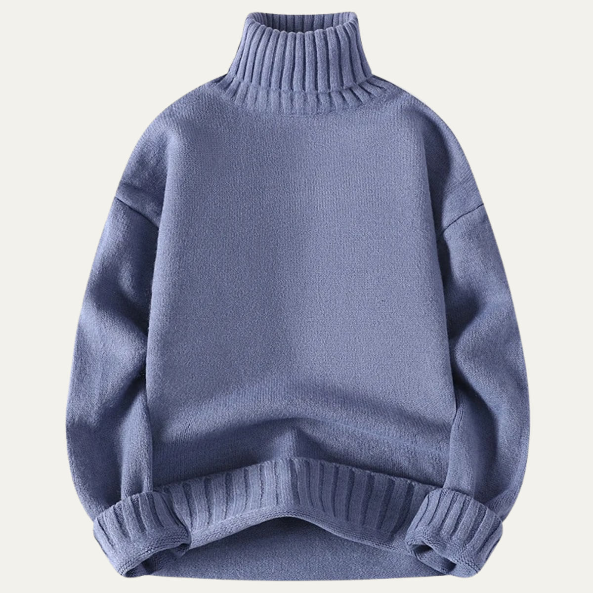 Men's Soft Knit Turtleneck Sweater