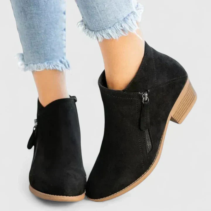 Comfortable Low Heel Ankle Support Boots for Women