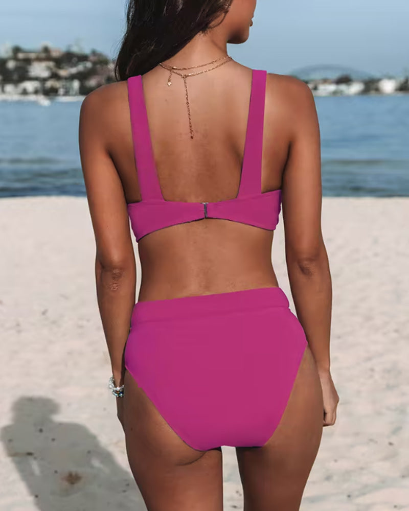 Classic Fit High Waisted Swimwear