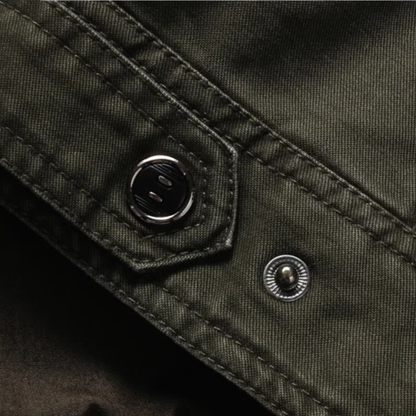 Men's Casual Military Cargo Jacket