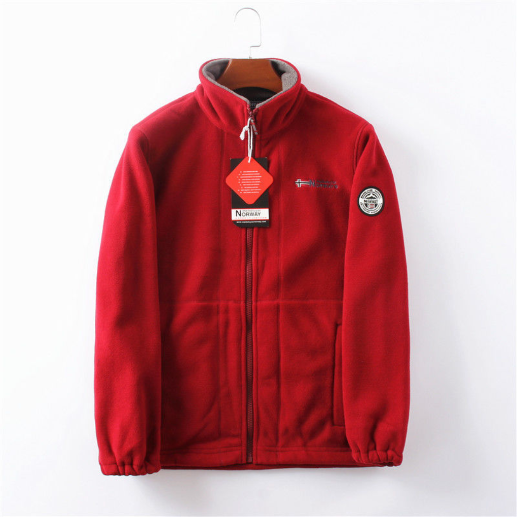 Men's Fleece Windbreaker Jacket