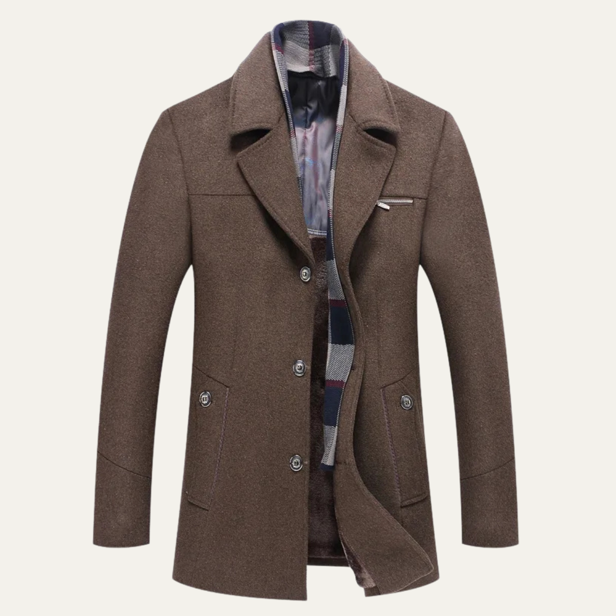 Men's Classic Wool Blend Jacket