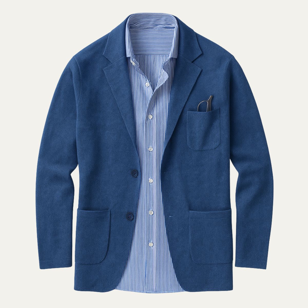 Men's Linen Blazer Formal Wedding Guest