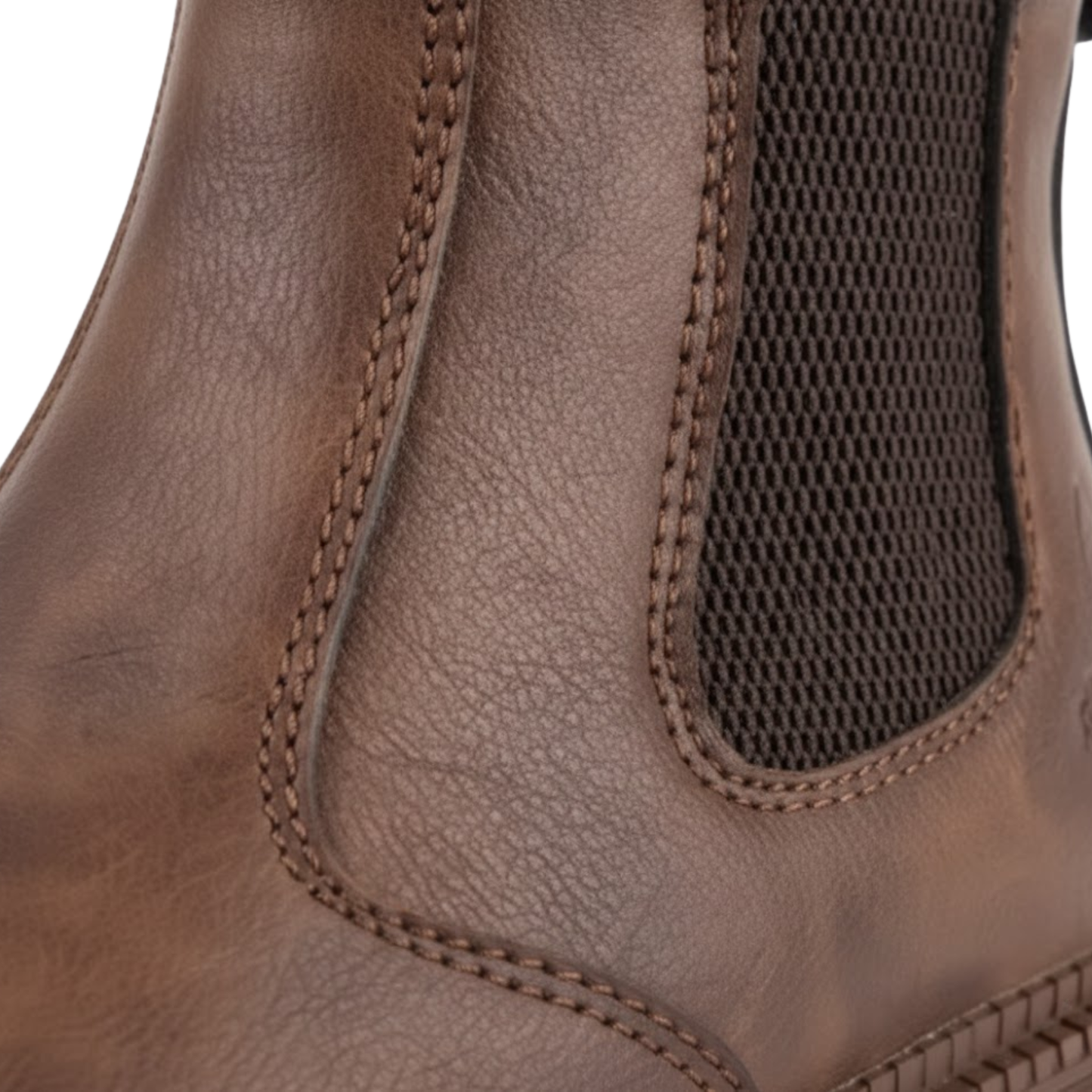 Durable Men's Leather Steel Toe Work Boots Waterproof