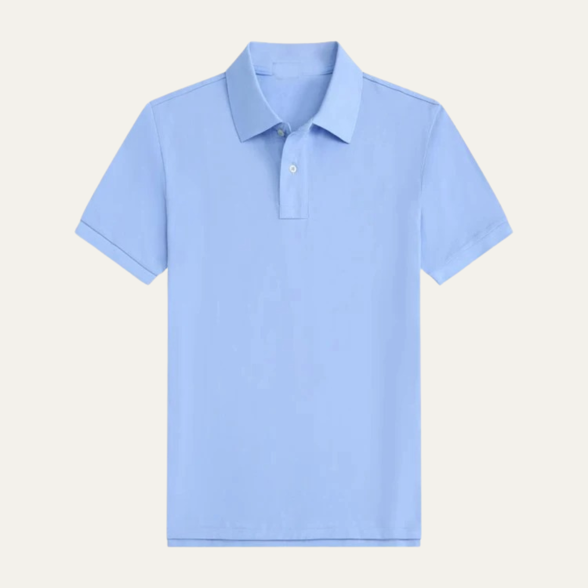 Men's Classic Polo Shirt Relaxed Fit Cotton Solid