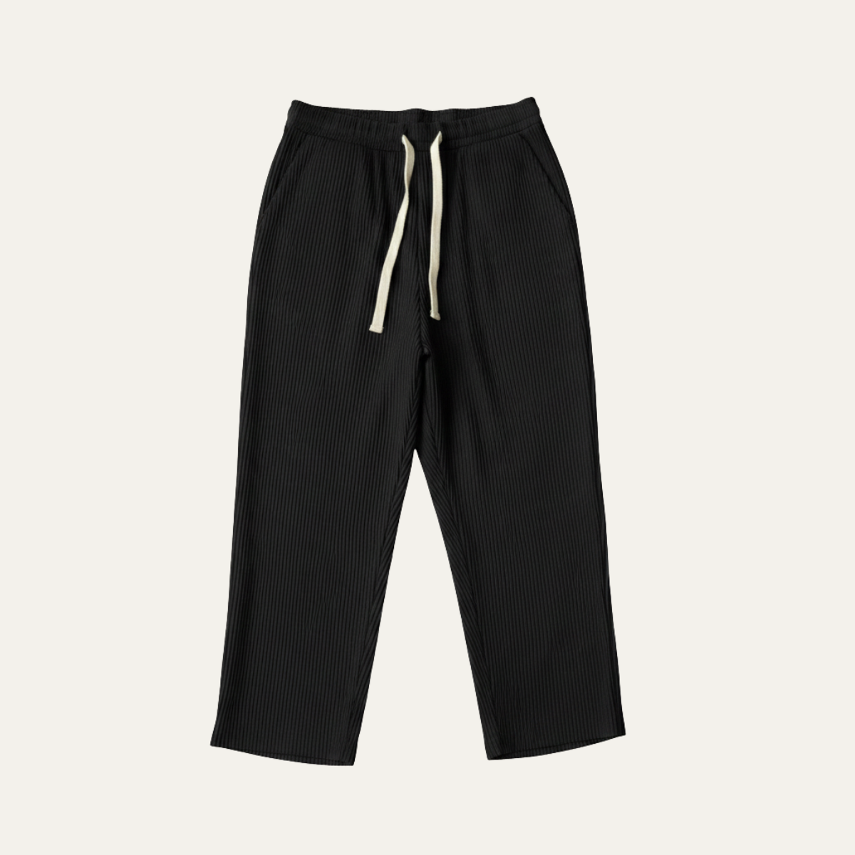 Men's Slim Fit Ribbed Pants Lightweight