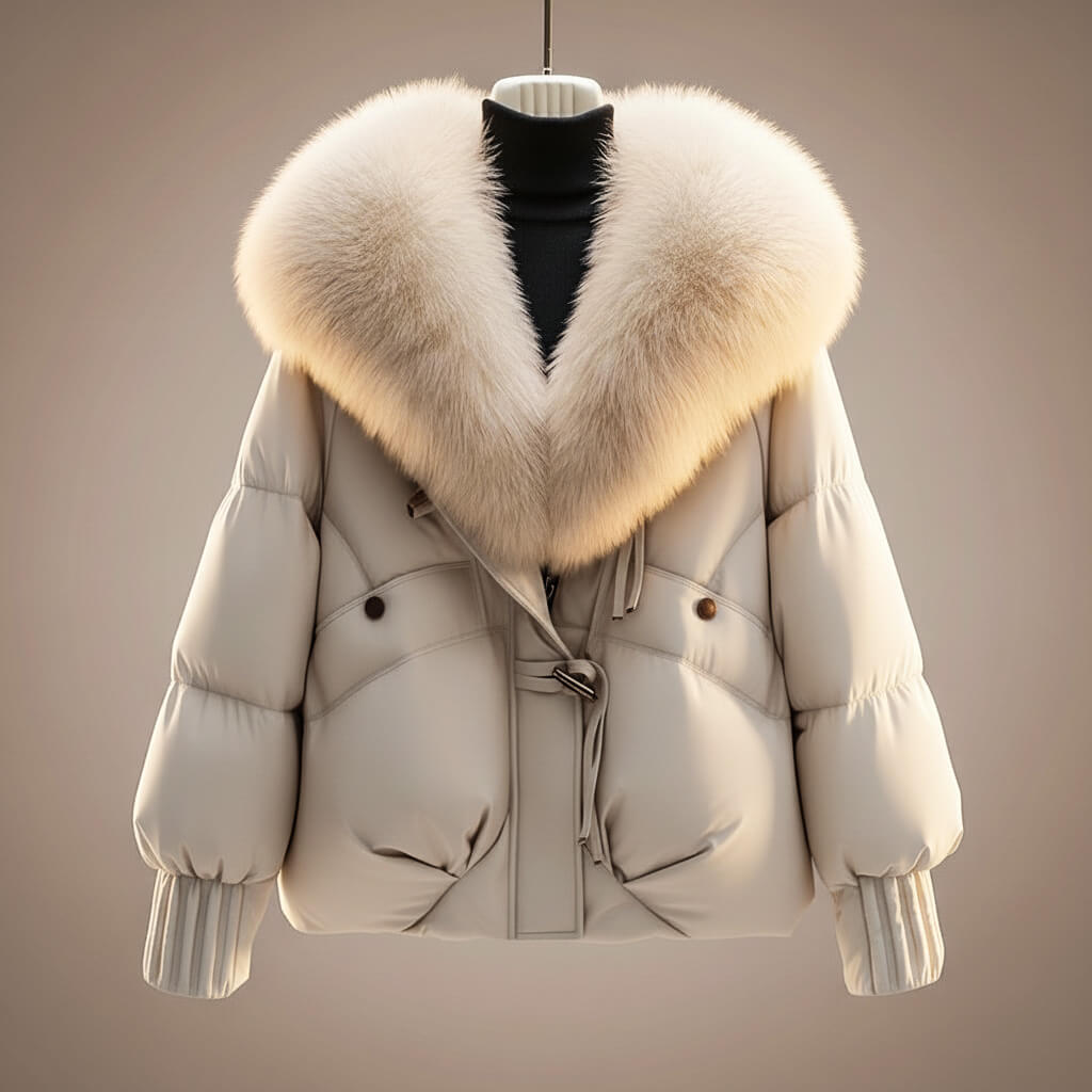 Luxurious Faux Fur Winter Jacket