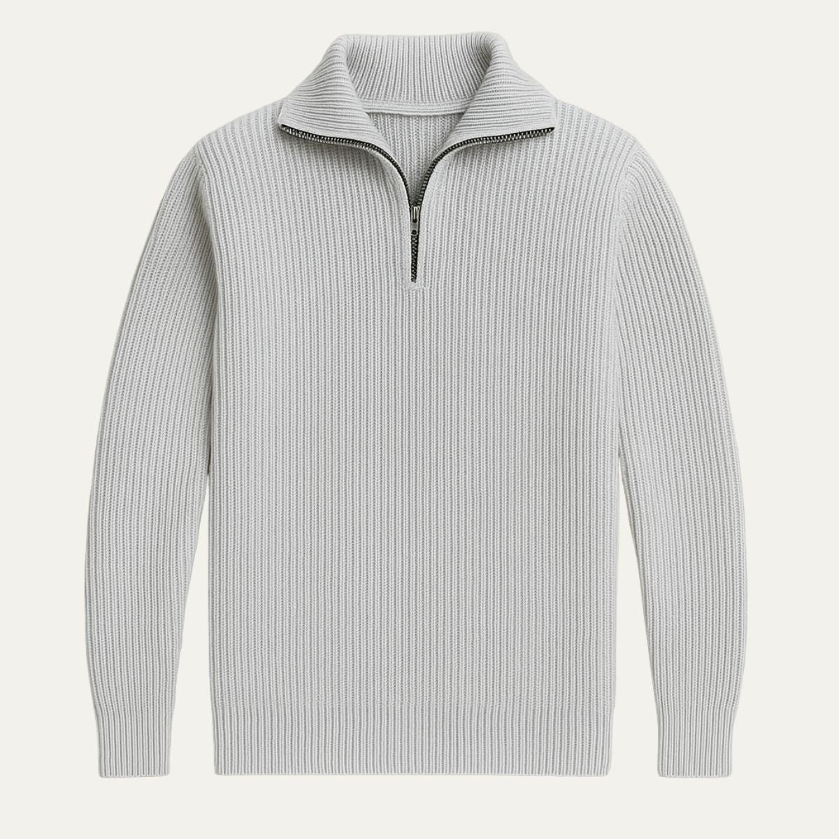 Merino Quarter Zip Sweater