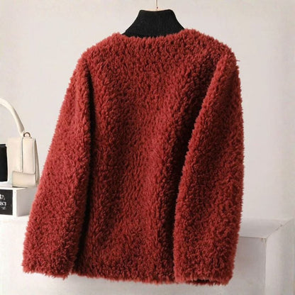 Luxurious Sheepskin Winter Coat