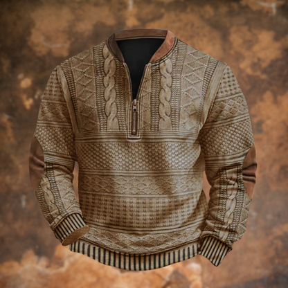 Men's Lightweight Breathable Half Zip Sweater