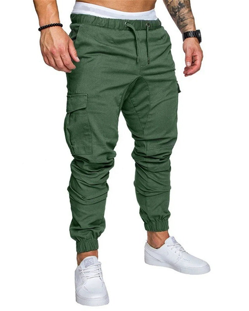Men's Multi-Pocket Cargo Joggers Rugged