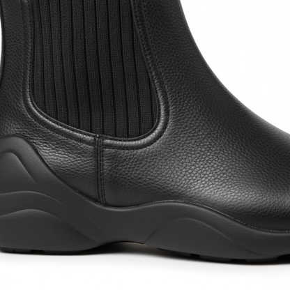Comfortable Women's Leather Ankle Boots Autumn Collection