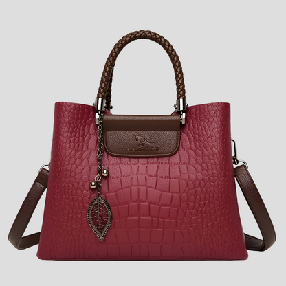 Women's Teak Wooden Handbag