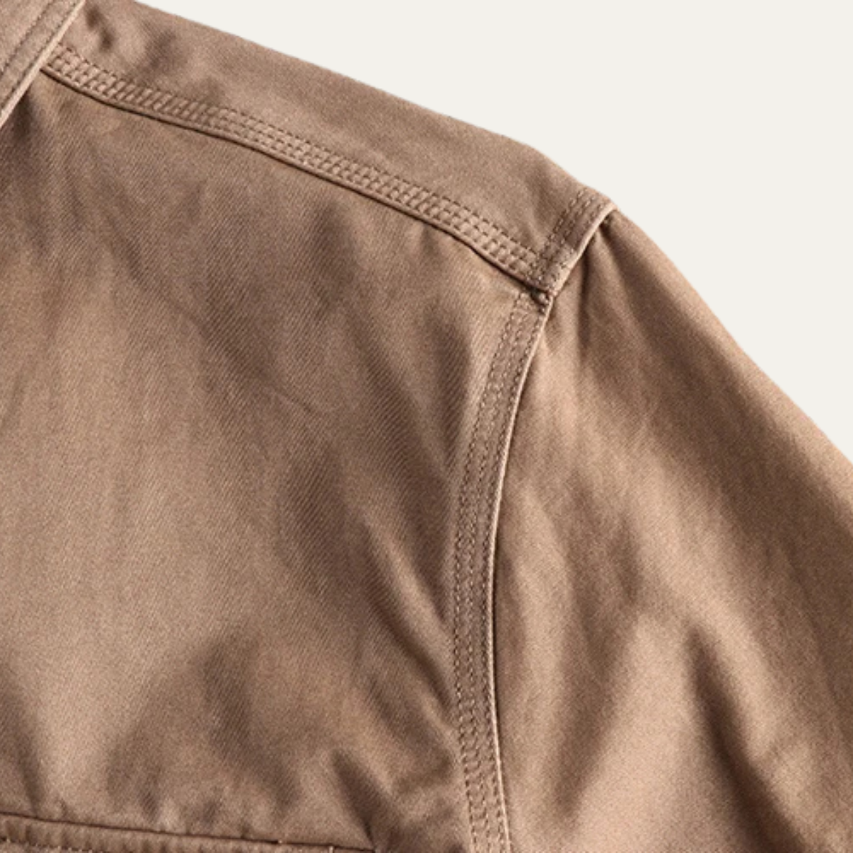 Men's Utility Shirt Jacket Vintage Washed Casual