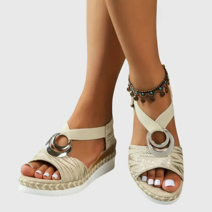 Comfortable Women's Supportive Buckle Sandals