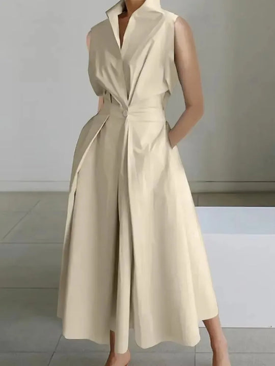 Women's Knee Length Midi Dress - VibreMode