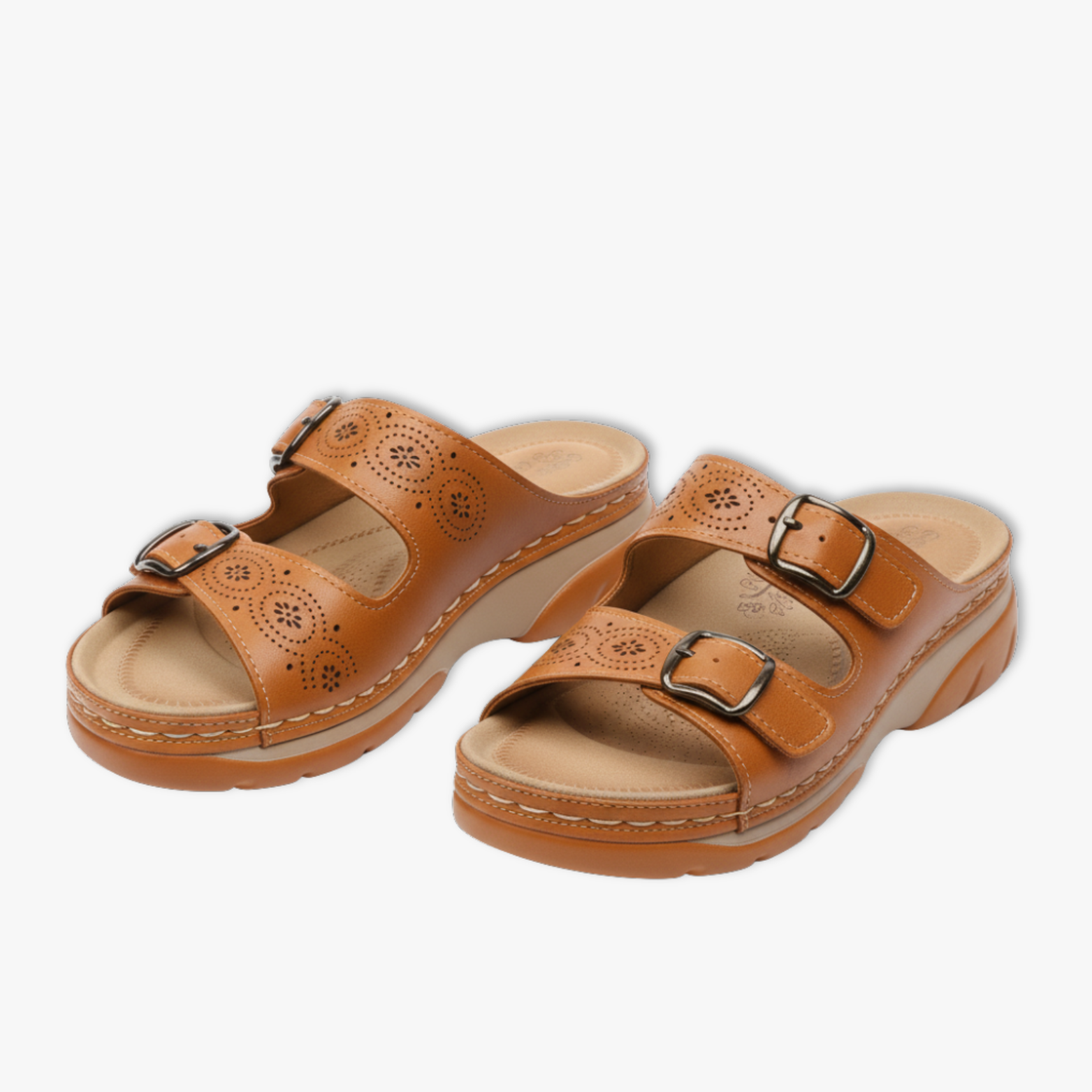 Comfortable Heeled Summer Sandals for Women - VibreMode
