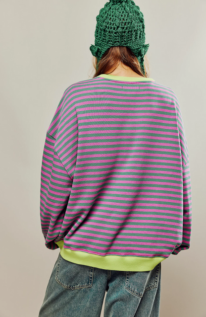 Soft Plush Crew Neck Sweater