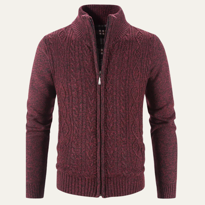 Men's Warm Fleece Zip Up Jacket