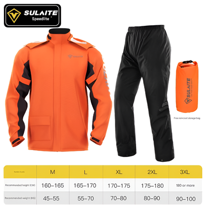 Waterproof Rain Jacket And Pants Set
