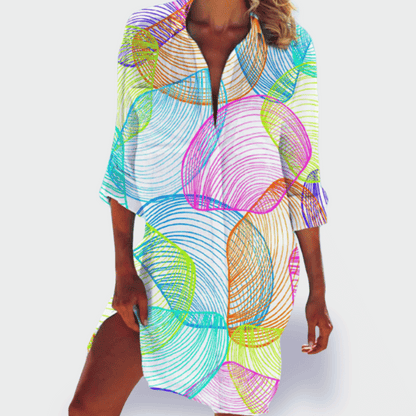 Elegant Women's Loose Fit Sundress Perfect Summer Wear