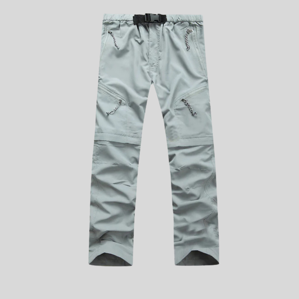 Men's Convertible Hiking Pants Rugged Waterproof
