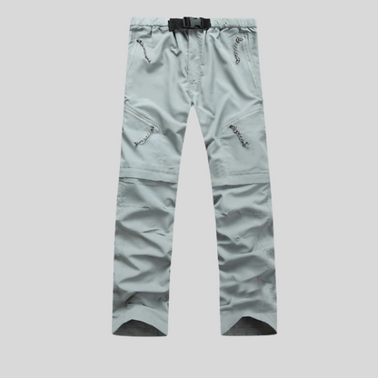 Men's Convertible Hiking Pants Rugged Waterproof