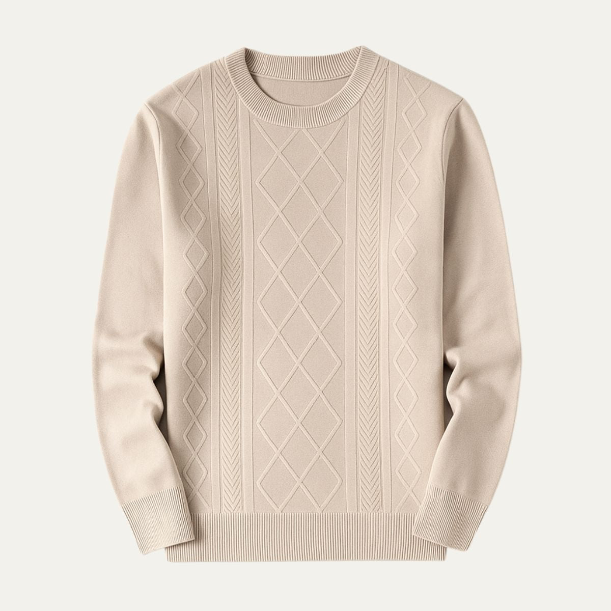 Men's Classic Crewneck Sweater - VibreMode