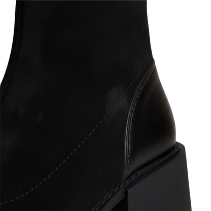 Stylish Fall Suede Ankle Boots Pointed Toe High Heels