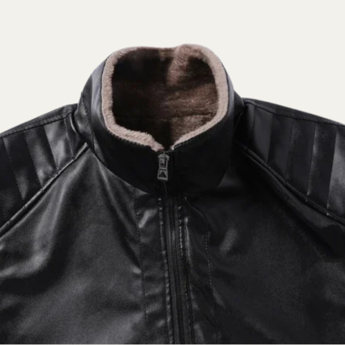 Men's Thick Fleece Lined Warm Zip Jacket