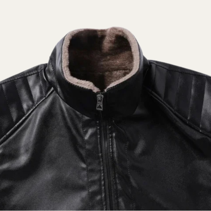 Men's Thick Fleece Lined Warm Zip Jacket