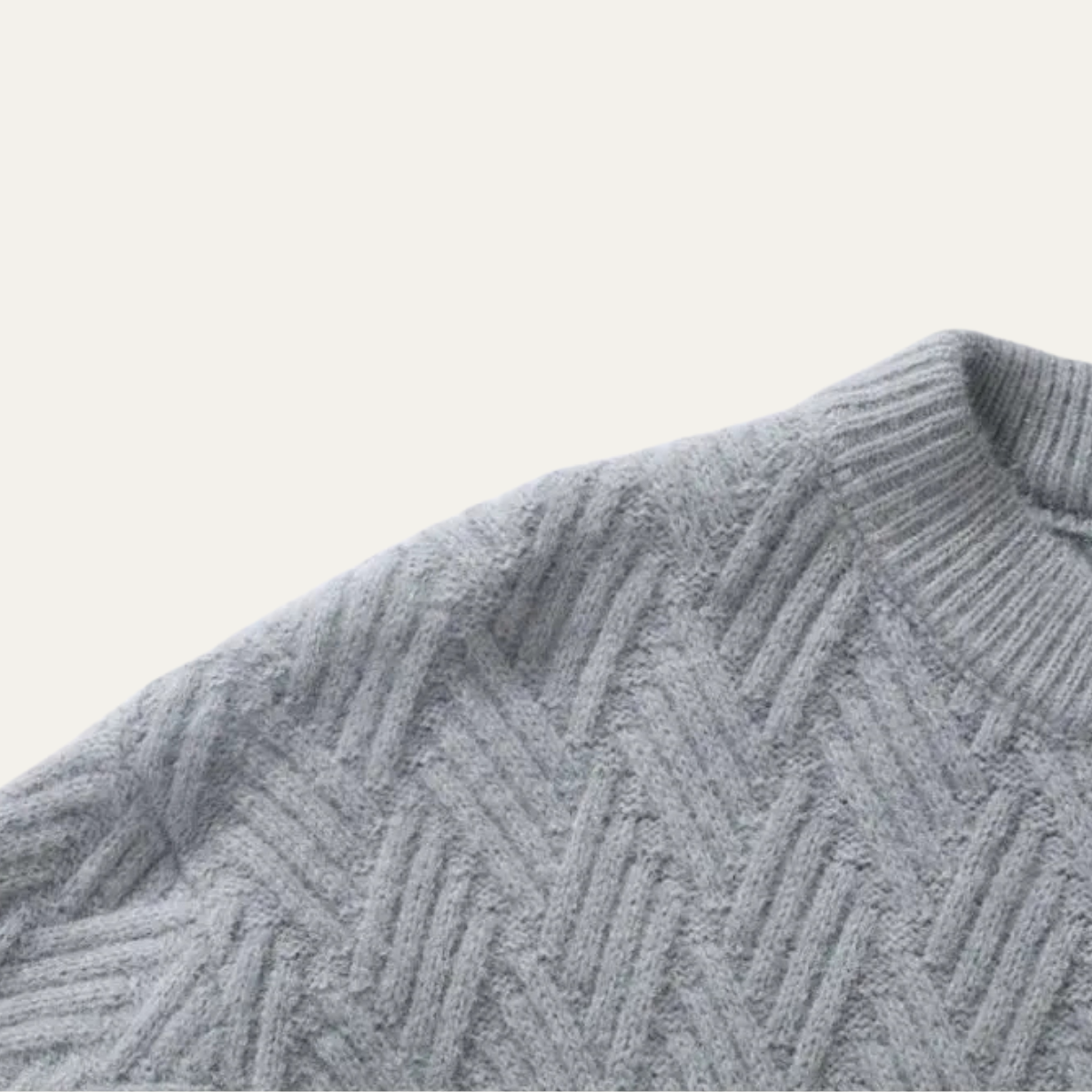 Men's Soft Knitted O-Neck Warm Sweater