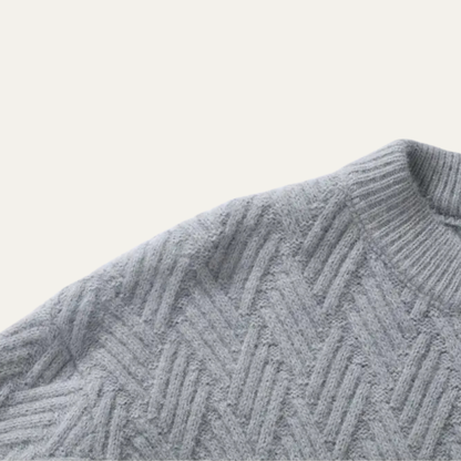 Men's Soft Knitted O-Neck Warm Sweater
