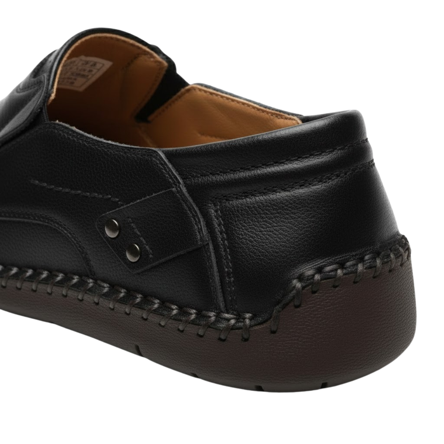 Authentic Genuine Leather Comfort Slip On Shoes