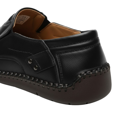 Authentic Genuine Leather Comfort Slip On Shoes