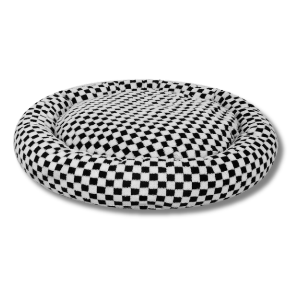 Pet Bed Soft Washable Calming Grey - VibreMode