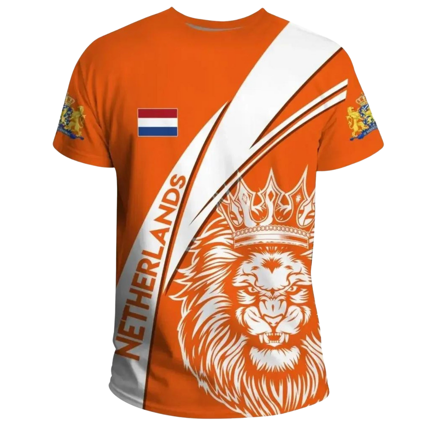 Netherlands Men's 3D T-Shirt 2024 Edition