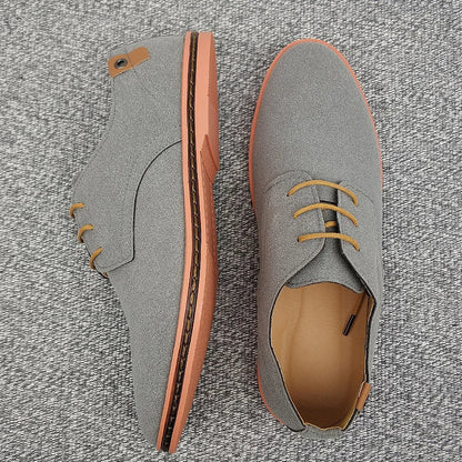 Men's Suede Leather Oxford Shoes