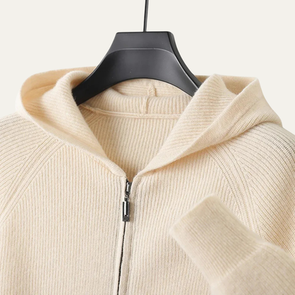 Men's Merino Wool Zipped Sweater Soft