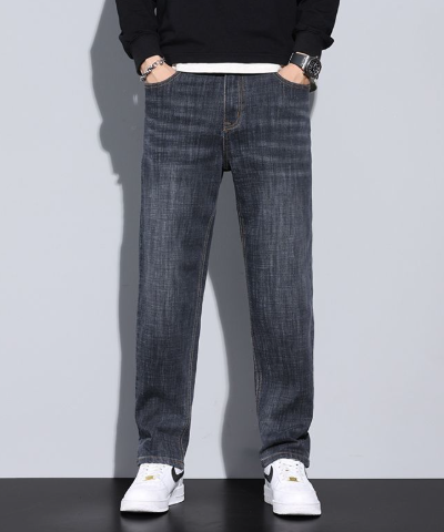 Men's Solid Casual Jeans