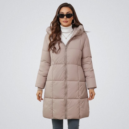 Warm Oversized Down Filled Parka Coat