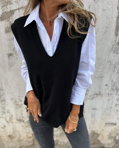 Cozy Crew Neck Cardigan Sweater