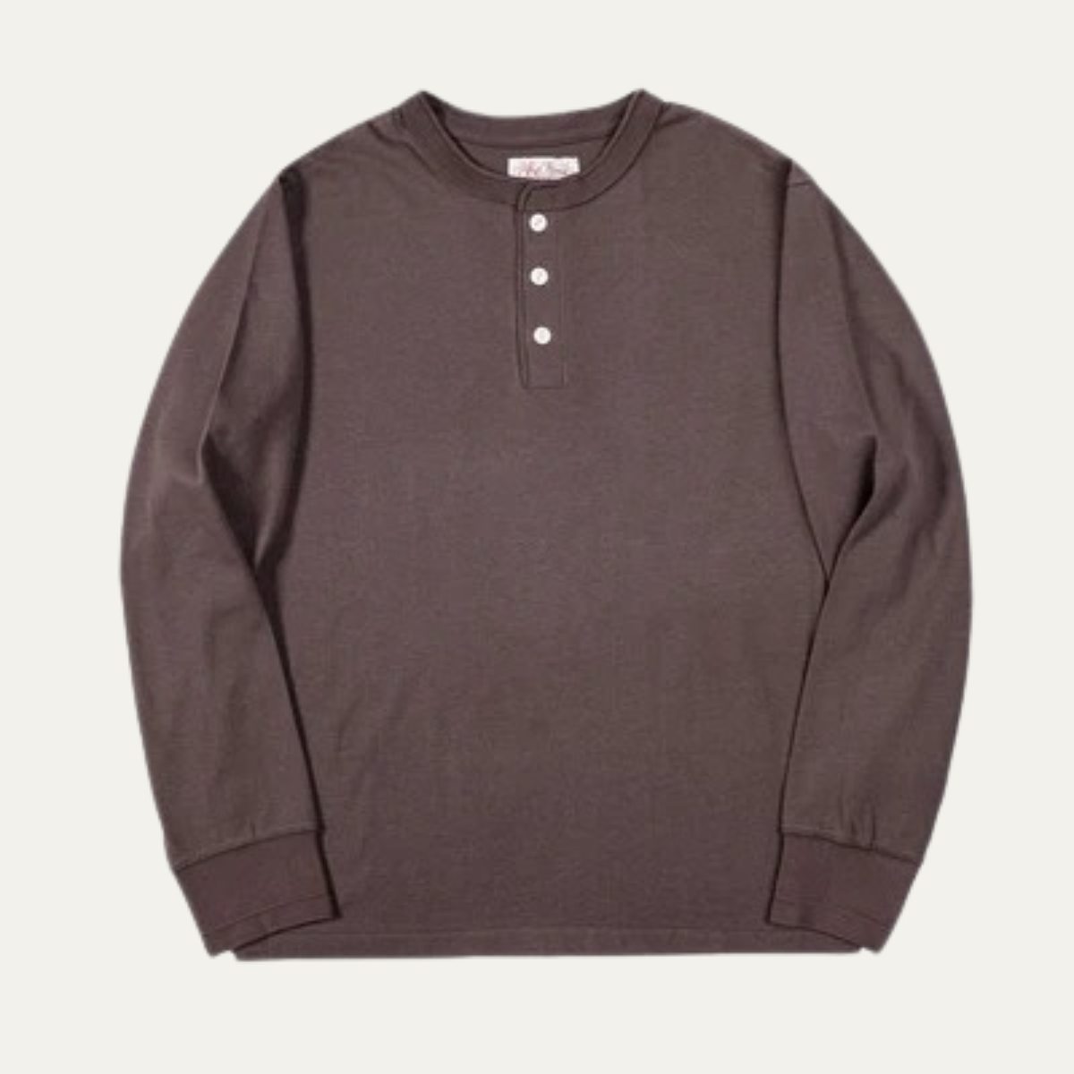 Men's Classic Cotton Henley Shirt