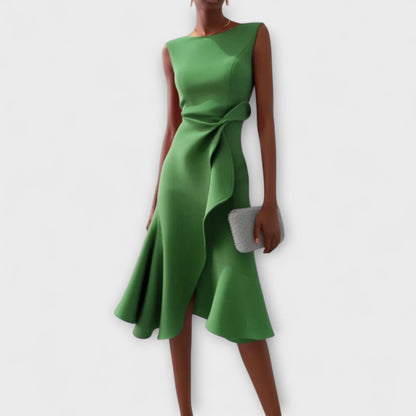 Flowy Elegant Women's Midi Dress