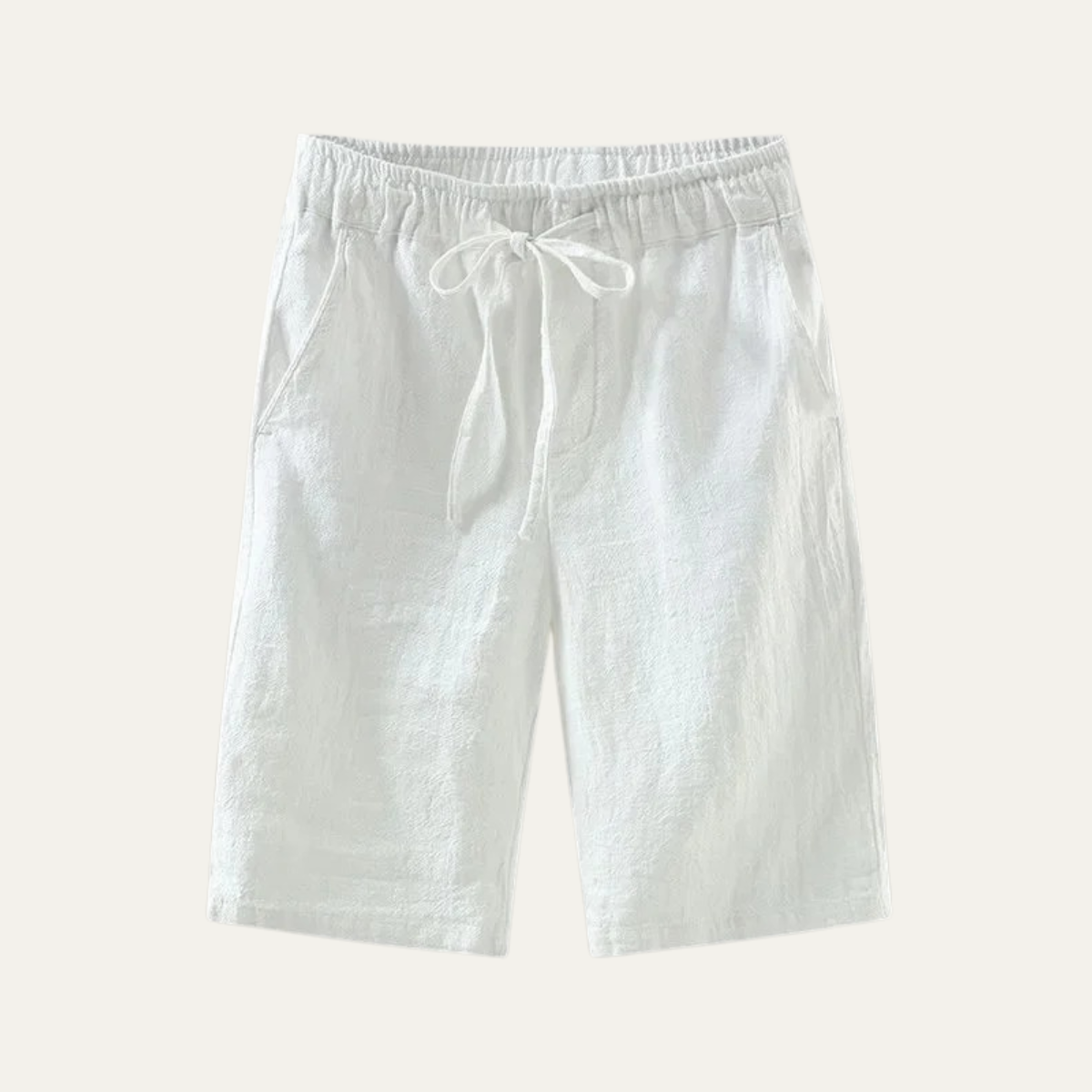 Men's Linen Beach Shorts Lightweight