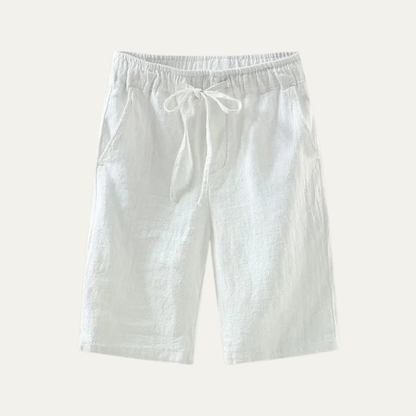 Men's Linen Beach Shorts Lightweight