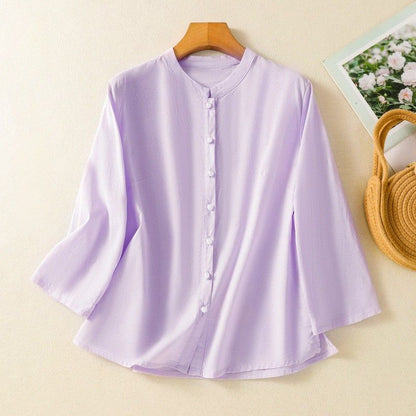 Luxurious Silk Women's Blouse