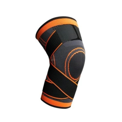 Supportive Knee Brace with Compression Wrap